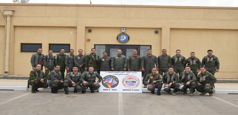 بالصور ..القوات الجوية المصرية واليونانية تنفذان التدريب الجوى المشرك ( مينا – 2 )…