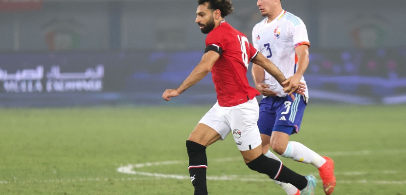 محمد صلاح يفوز بجائزة أفضل لاعب في مباراة مصر وبلجيكا