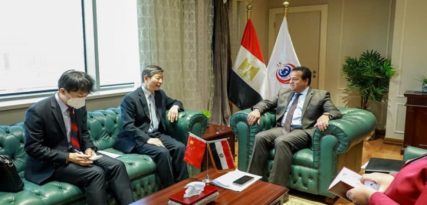 بالصور.. وزير الصحة يستقبل سفير دولة الصين بمصر لتعزيز سبل التعاون بالقطاع الصحي