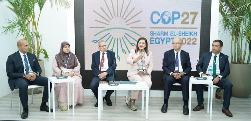 وزيرة التخطيط تشارك في جلسة “التعليم الفني لتغير المناخ” بمؤتمر “COP27”