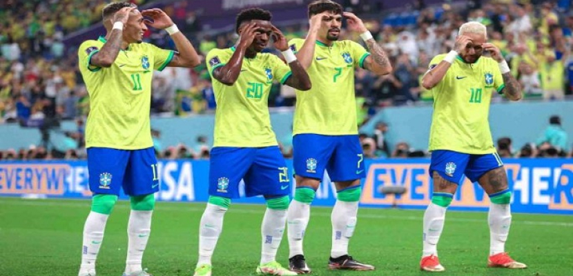 البرازيل تكتسح كوريا الجنوبية برباعية وتلاقي كرواتيا في ربع نهائي كأس العالم