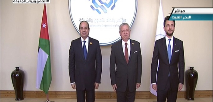 الرئيس السيسي يشارك في الدورة الثانية لمؤتمر “بغداد للتعاون والشراكة” بالأردن