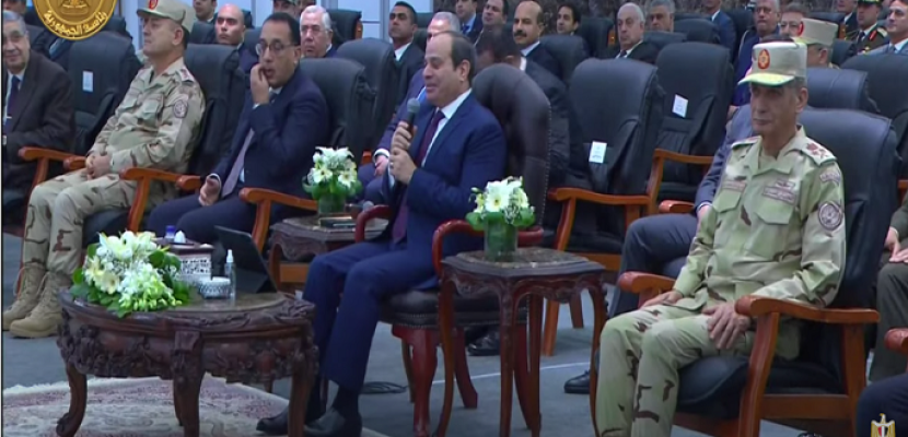 بالفيديو.. الرئيس السيسي: الدولة تراعي الحفاظ على ثروتها القومية عند تنفيذ أي مشروعات جديدة