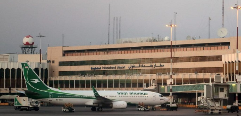 عودة الرحلات في مطار بغداد الدولي عقب التوقف لسوء لأحوال الجوية