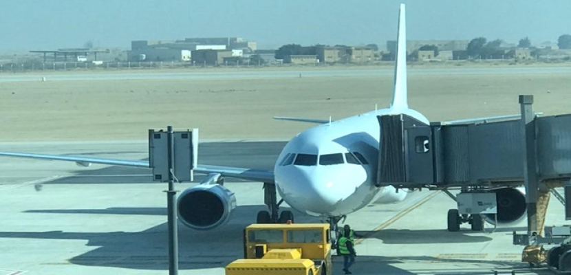 بالصور.. انطلاق أولى الرحلات الدولية من مطار سفنكس إلى مطار جدة