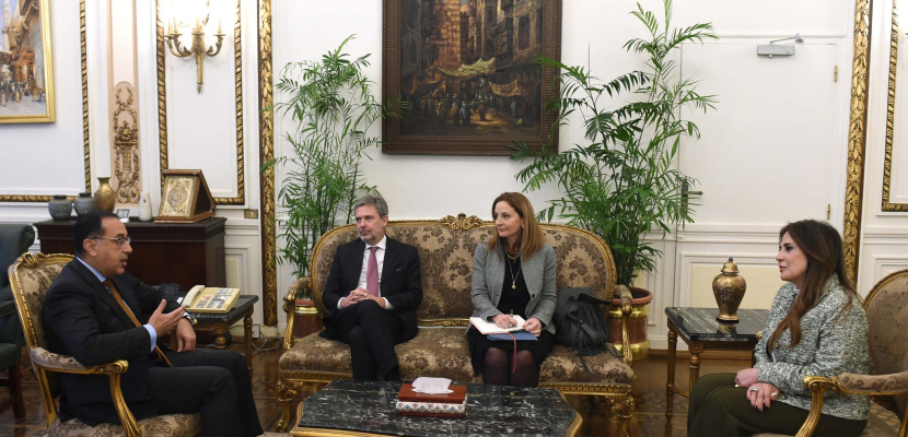 رئيس الوزراء يلتقي السفير الإيطالي بمصر لاستعراض عدد من مجالات التعاون الجديدة المقترحة