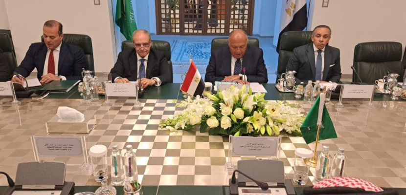 بالصور..انعقاد اجتماع لجنة المتابعة والتشاور السياسي المصرية السعودية على مستوى وزراء الخارجية