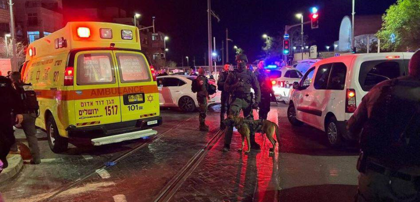 سقوط ثمانية قتلى إسرائيليين وإصابة آخرين في إطلاق نار بالقدس