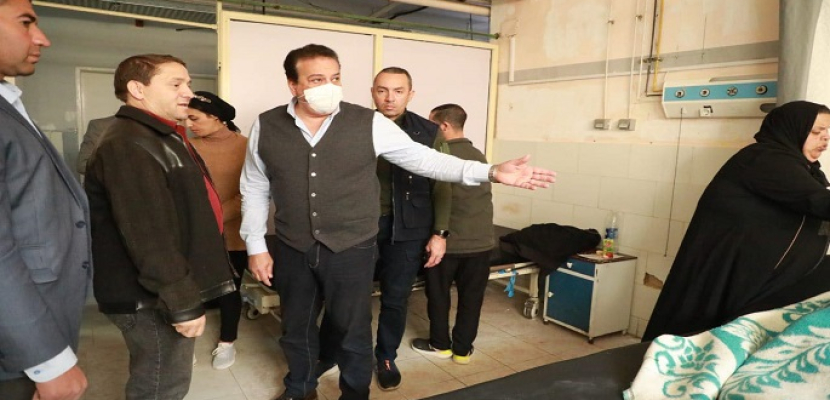 بالصور .. وزير الصحة يتفقد عددا من المستشفيات بمحافظة الجيزة ضمن جولته المفاجئة