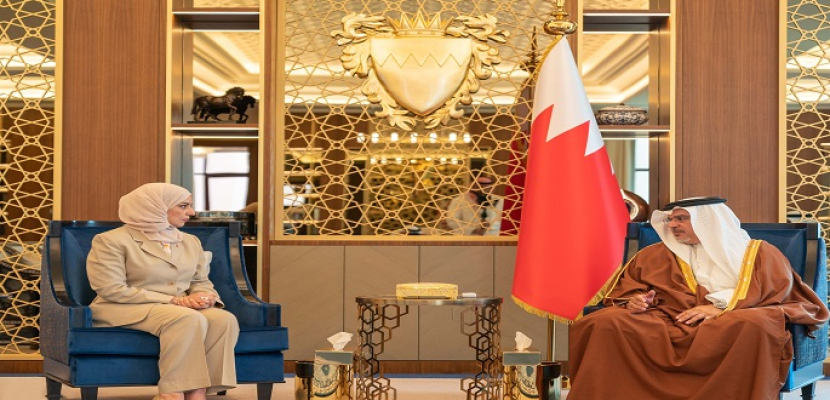 ولي العهد البحريني: العلاقات مع مصر تشهد تناميا وتطورا على كافة الأصعدة
