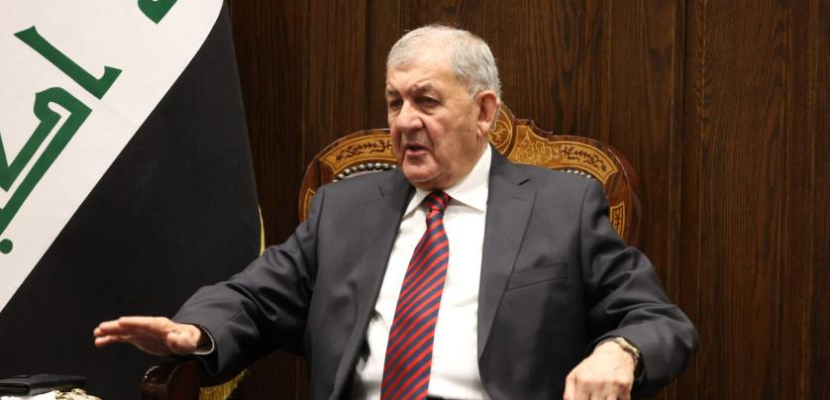 الرئيس العراقى: الحكومة جادة فى تطبيق برنامجها الوزارى