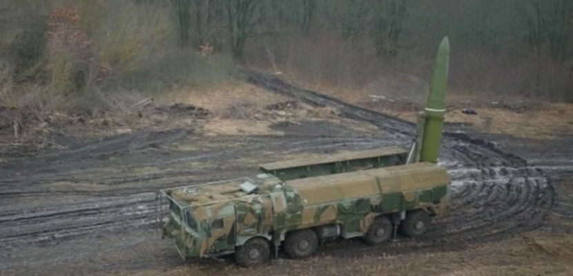 الدفاع الروسية: إطلاق صاروخ “إسكندر” لتدمير منشأة بنية تحتية لأوكرانيا