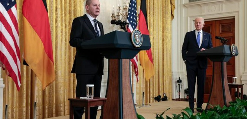 الرئيس الأمريكي والمستشار الألماني يؤكدان عزمهما مواصلة دعم أوكرانيا