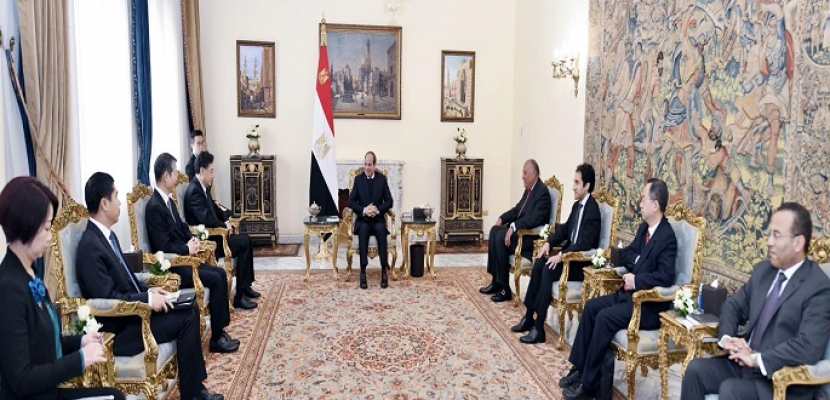 الرئيس السيسي يؤكد على موقف مصر الثابت لاستعادة أمن واستقرار الدول التي تعاني من أزمات بالمنطقة