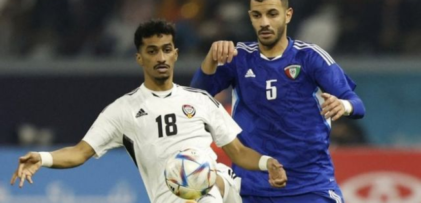الكويت تفوز على الإمارات بهدف نظيف في “خليجي 25” لكرة القدم