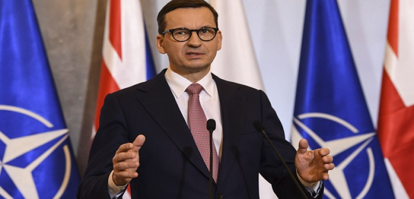 رئيس وزراء بولندا يؤكد ان أمن بلاده معرض للخطر بسبب الحرب في أوكرانيا