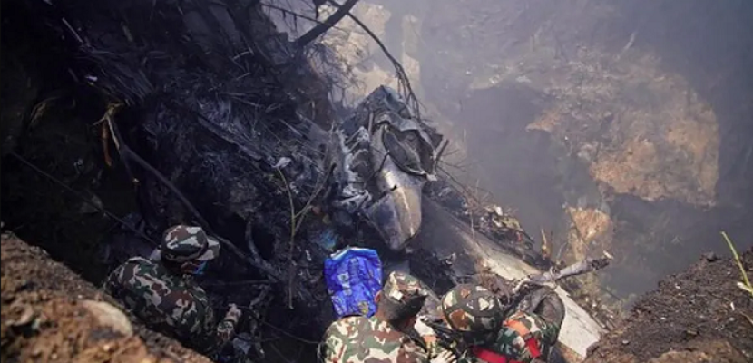 العثور على الصندوق الأسود للطائرة التي تحطمت في نيبال