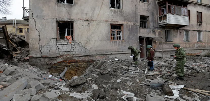 قصف روسي على شرق أوكرانيا يحصد قتلى ومصابين