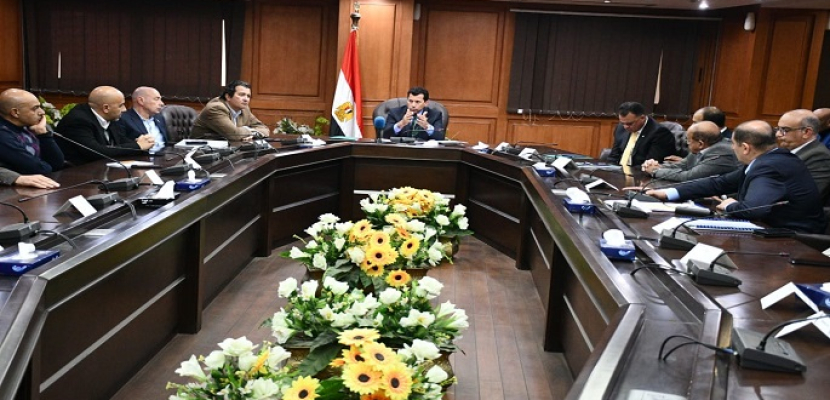 وزير الرياضة يناقش الاستعدادات النهائية لإطلاق Sports Expo لأول مرة في مصر