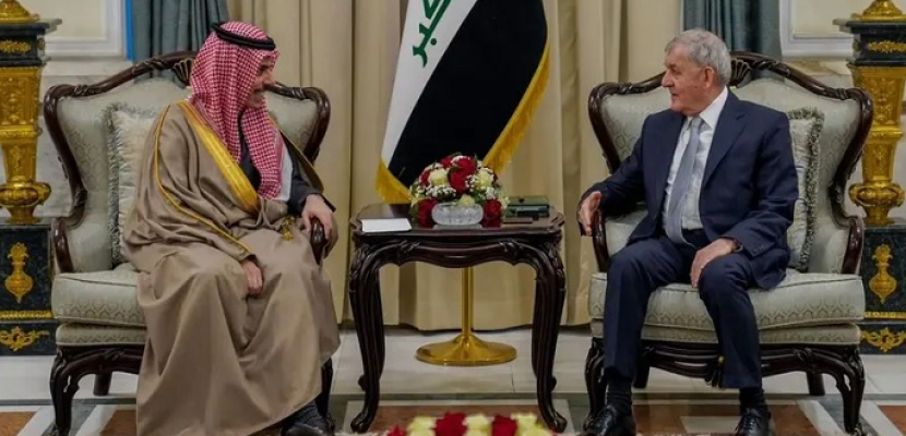 الرئيس العراقي: الرياض وبغداد من الركائز الأساسية لاستقرار المنطقة