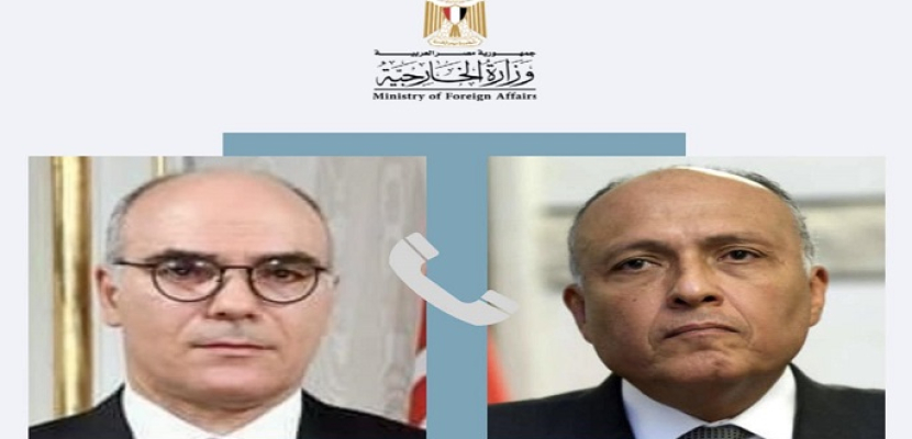 وزير الخارجية يهنئ هاتفيا وزير خارجية تونس الجديد بمنصبه