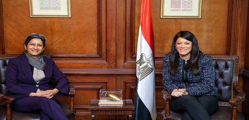 د. رانيا المشاط تستقبل نائب رئيس مجموعة البنك الدولي للتنمية البشرية خلال زيارتها للقاهرة