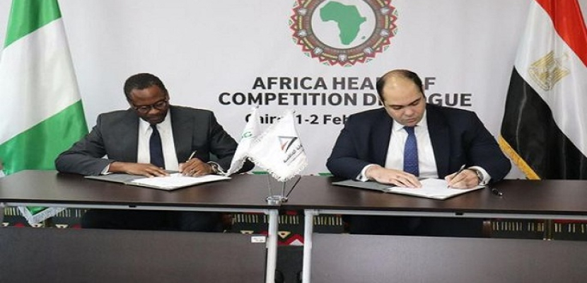 مصر ونيجيريا توقعان مذكرة تفاهم في مجال حماية المنافسة ومنع الممارسات الاحتكارية