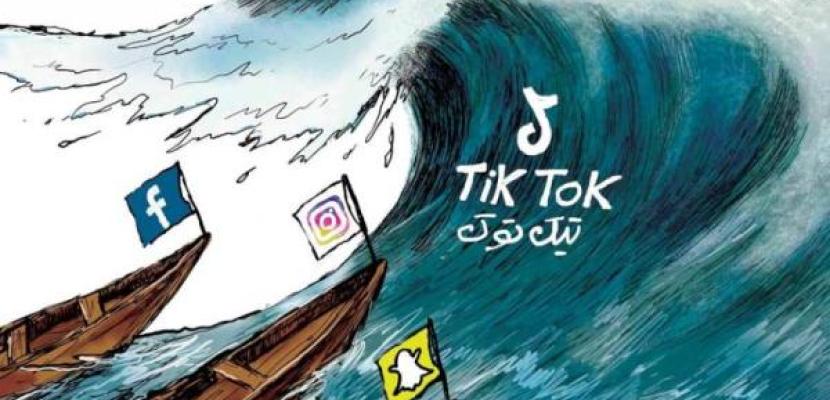 تيك توك يهدد وسائل التواصل الاجتماعي