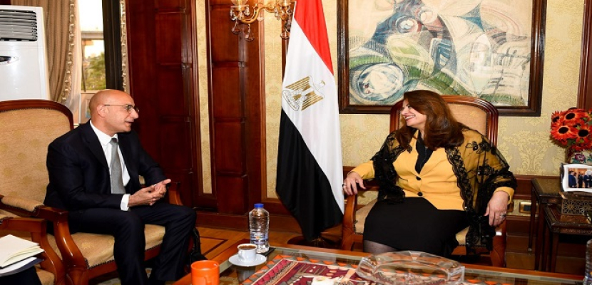 بالصور.. وزيرة الهجرة تستقبل مستثمرا مصريا بارزا بالولايات المتحدة لبحث الاستثمار في مصر