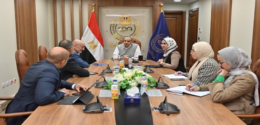 بالصور.. رئيس هيئة الدواء المصرية يبحث مع الرئيس التنفيذي للمنظمة الأمريكية تصنيع الدواء بالشرق الأوسط وأفريقيا
