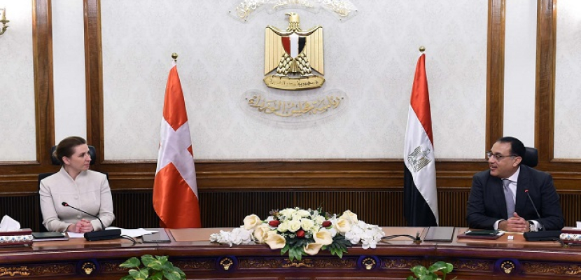 رئيسا وزراء مصر والدنمارك يترأسان جلسة مباحثات موسعة