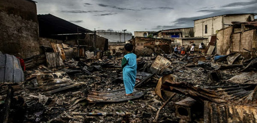 ارتفاع حصيلة ضحايا حريق في مستودع وقود بإندونيسيا إلى 19 قتيلا
