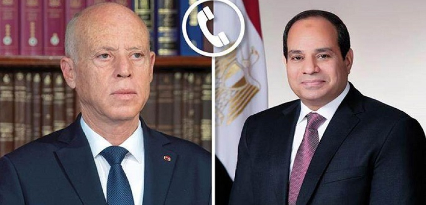 الرئيس السيسي يهنئ نظيره التونسي هاتفيا بمناسبة عيد الفطر المبارك