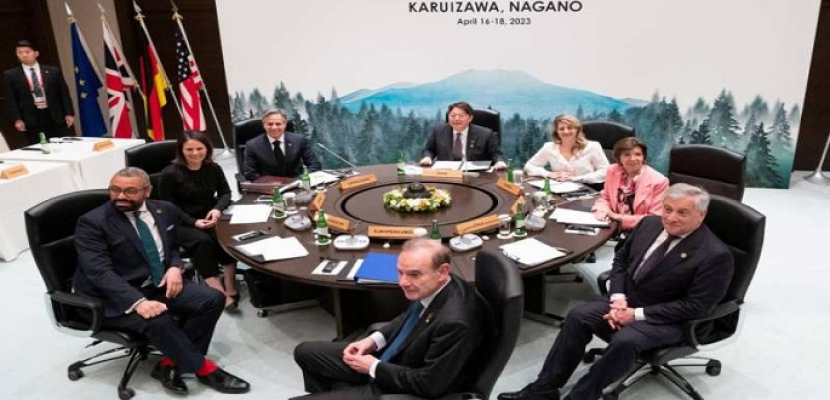 مجموعة السبع تتعهد بأن تدفع الدول التي تساعد روسيا في أوكرانيا “أثمانا باهظة”