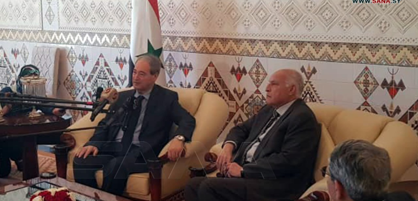 وزير الخارجية السوري فيصل المقداد يصل الجزائر في زيارة رسمية