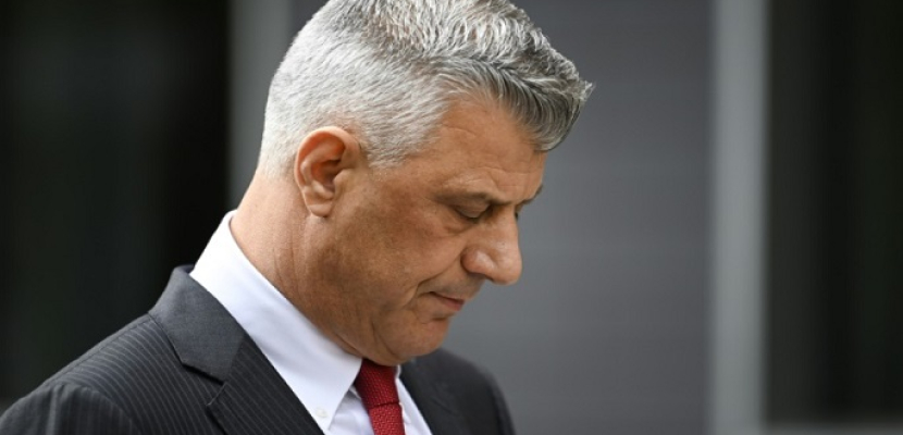محاكمة رئيس كوسوفو السابق هاشم تاجي بتهمة ارتكاب جرائم حرب