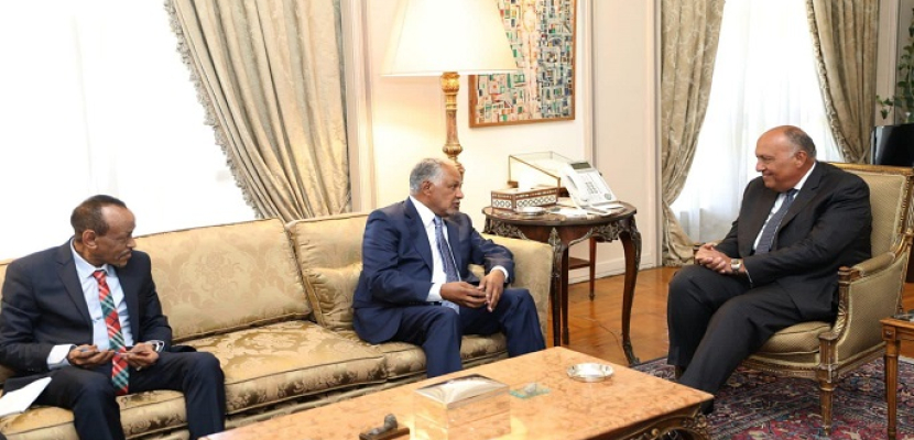 بالصور.. وزير الخارجية يستقبل المبعوث الخاص لرئيس مجلس السيادة السوداني