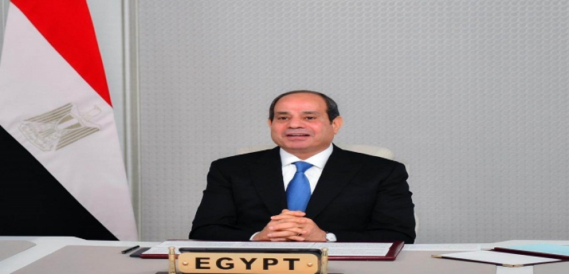 الرئيس السيسي: مصر تتطلع أن تسهم المبادرة الإفريقية في تسوية النزاع الروسي الأوكراني