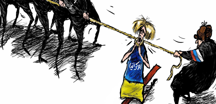 اوكرانيا تعانى بسبب الصراع بين روسيا والناتو