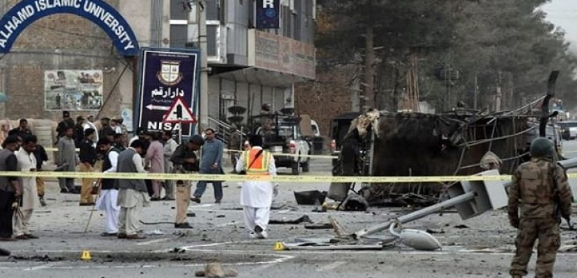 مقتل 6 أشخاص جراء هجوم بسيارة مفخخة في باكستان