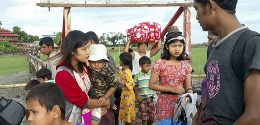 إجلاء أكثر من 300 تايلندي من ميانمار وسط قتال عنيف شمالي البلاد