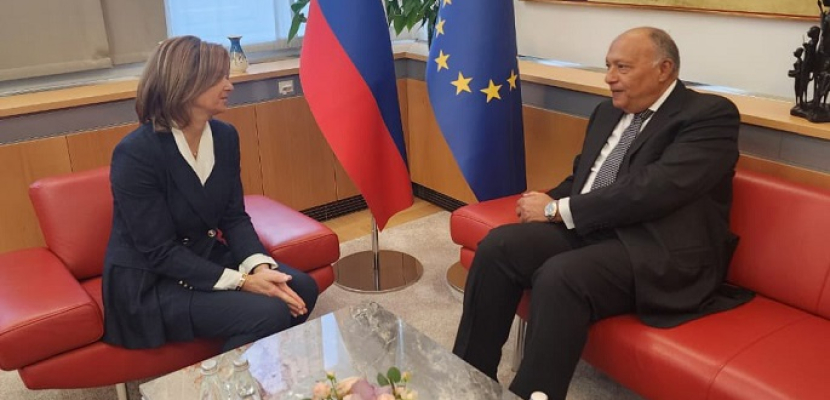 بالصور.. وزير الخارجية يعقد لقاء ثنائيًا ومباحثات موسعة مع نظيرته السلوفينية