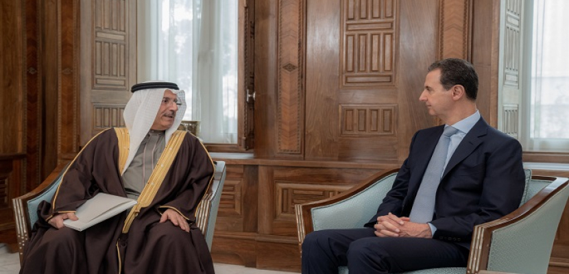 الرئيس السوري يتلقى دعوة من ملك البحرين للمشاركة في القمة العربية المقبلة