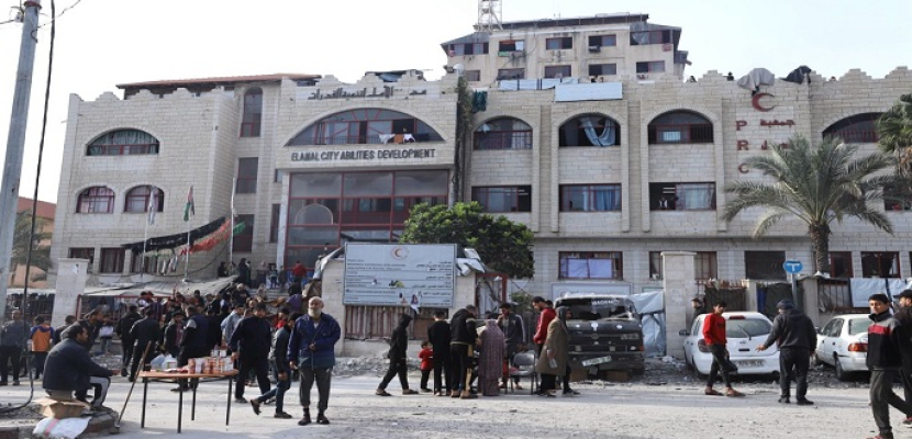 الهلال الأحمر الفلسطيني يعلن خروج مستشفى الأمل عن الخدمة