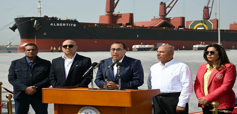 بالفيديو والصور .. خلال مؤتمر صحفي بدمياط .. مدبولي : تطوير الموانئ المصرية يتم بشكل غير مسبوق والانتهاء من ميناء دمياط في 2027