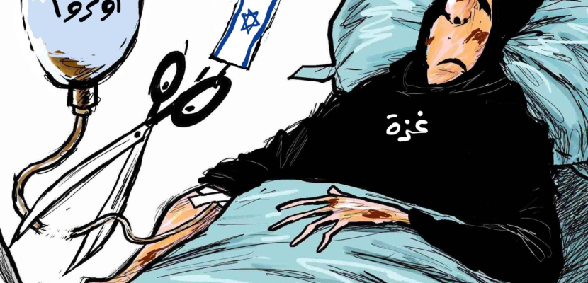 إسرائيل تسعي لإيقاف مساعدات الأونروا فى غزة
