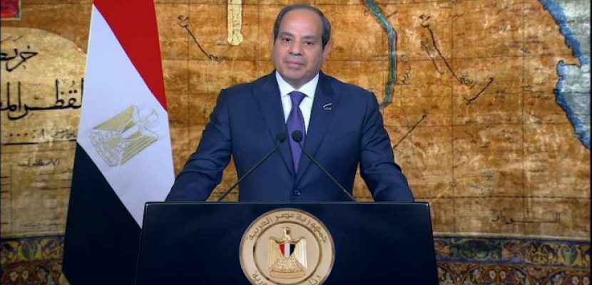 بالفيديو.. الرئيس السيسي: الحرب من أجل تحرير سيناء كانت واجبًا وطنيًا مقدسًا وكذلك تطهيرها من الإرهاب وتنميتها