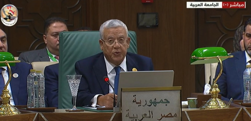 بالفيديو..رئيس مجلس النواب يدعو البرلمانات العربية لصياغة ضوابط تشريعية لتنظيم استخدام تقنيات الذكاء الاصطناعي