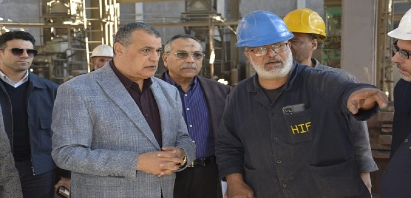 وزير الدولة للإنتاج الحربى: “حلوان ” قلعة صناعية حيوية تسهم فى تحقيق قيمة مضافة للاقتصاد القومى