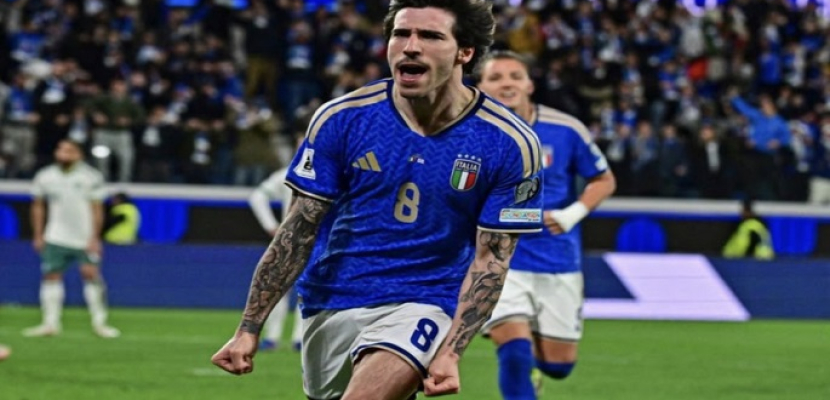 إيطاليا تفوز على أيرلندا 2-0 وتتأهل لمواجهة البوسنة فى نهائى ملحق المونديال